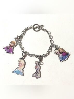 Disney Frozen Charm Bracelet • Elsa Anna Olaf